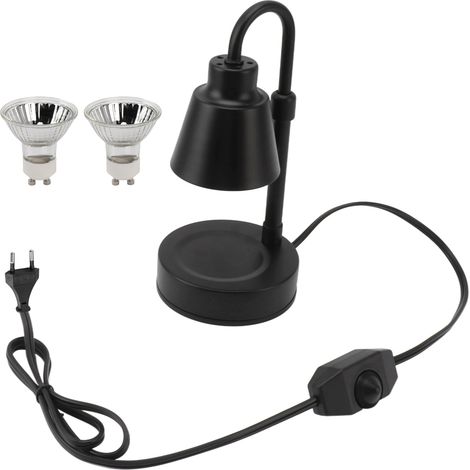 Chauffe-bougie électrique extensible en fer, à intensité variable, avec ampoule GU10, idéal pour les cadeaux de Noël et les pendaisons de crémaillère. Décoration de chambre. Prise UE 110-220 V. (1/5)