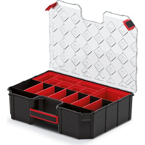 Kistenberg Sortimentsbox TAGER CARBO ORGANIZER KTGC403010BS Becher + Trennwände (1/5)
