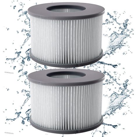 Filtri per spa MSpa, filtri per piscine gonfiabili MSpa, cartucce filtranti per spa gonfiabili MSpa - modelli dal 2020 in poi (2 pezzi) (1/5)