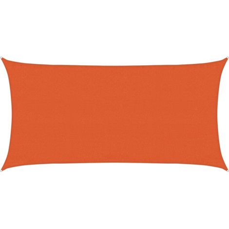 Maison Exclusive - Sonnensegel 160 g/m² Rechteckig Orange 3x6 m H