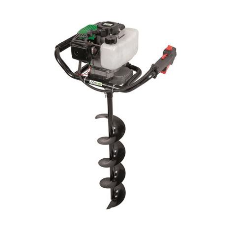 OSE – Tarière thermique 2200 W – Monocylindre 2 temps 52 cc – Vitesse 300 tr/min – Mèche Ø 15 cm x 80 cm en acier laqué (1/6)