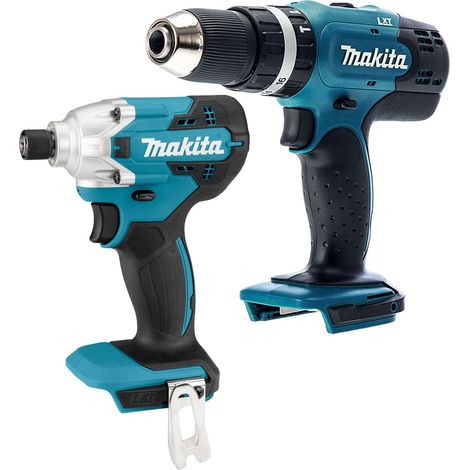Makita 18v DLX2336 Kit DHP453 Combi Hammer Drill + DTD156 Impact Driver - Bare (1/5)