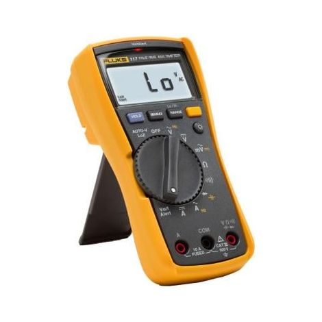 Multímetro digital para electricistas Fluke 117 con detector de voltaje sin contacto (1/3)