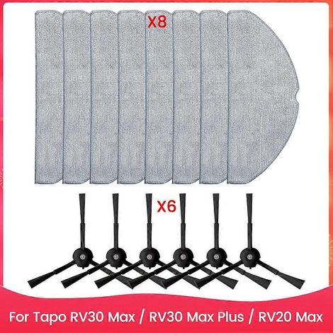 Brosse pour aspirateur Pour RV30 Max / RV30 RV20 Max Side Brosse Serpillière Cloth Pads Aspirateur (1/5)
