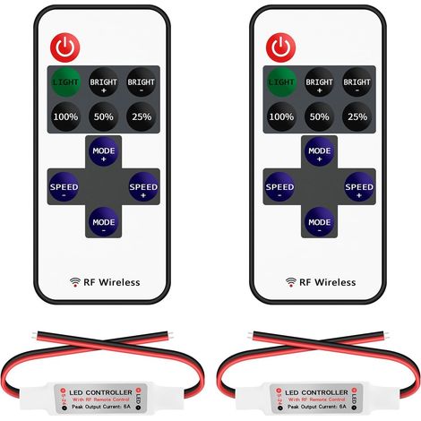 Monochromatique LED Controller Telecommande Ruban LED Controleur (1/5)