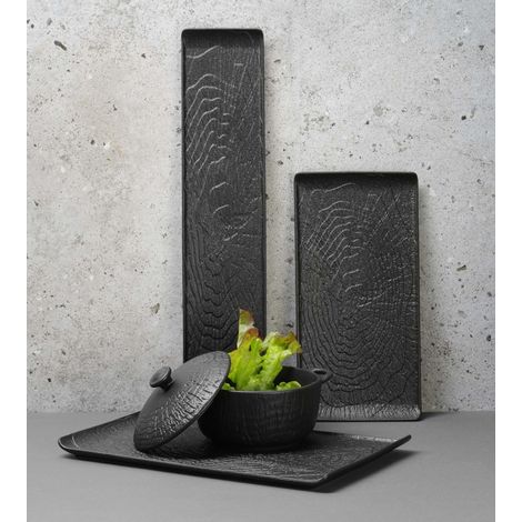 Crust - assiette rectangulaire 468x100mm - Finedine (1/5)