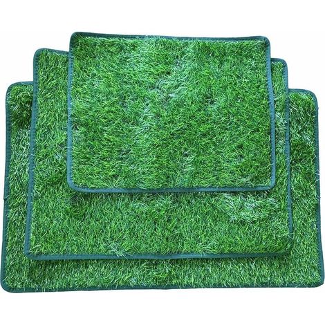 Animal De Compagnie en Gazon Artificiel, Formation De Gazon, Tapis d'herbe Douce, Fausse Herbe pour Chien Zone De Formation De Pot Pelouse De Patio (46x58.5cm) (1/5)