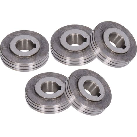 Lot de 5 galets d'amener fil de soudure 0,8-1,0 mm, guide d'avance pour poste à souder OTC (1/5)