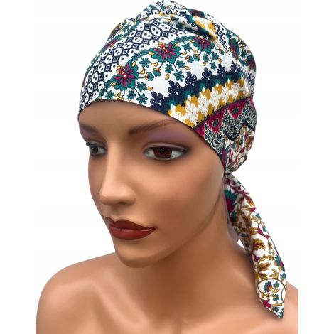 Kopftuch-Turban für Frauen, Tess W-3, auch nach der Chemotherapie (1/5)
