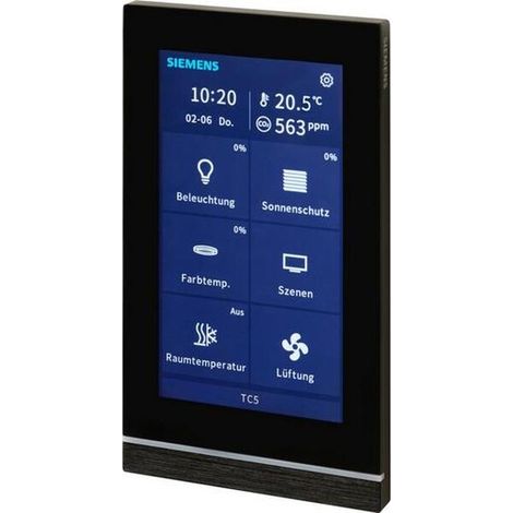 Siemens GAMMA KNX TOUCH CONTROL TC5 SW (UP 205/22)