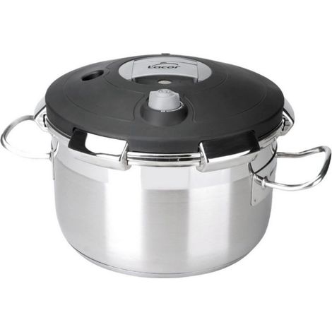 Autocuiseur Lacor chef luxe 50818 acier inox 18 litres