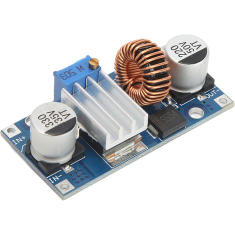 Régulateur Abaisseur DC-DC 5A, Convertisseur Step-Down 4-38V à 1.25-30V, Module de Puissance (1/5)