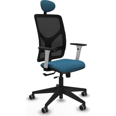 Silla de oficina piqueras y crespo Motilla blanco espuma alta densidad (1/2)