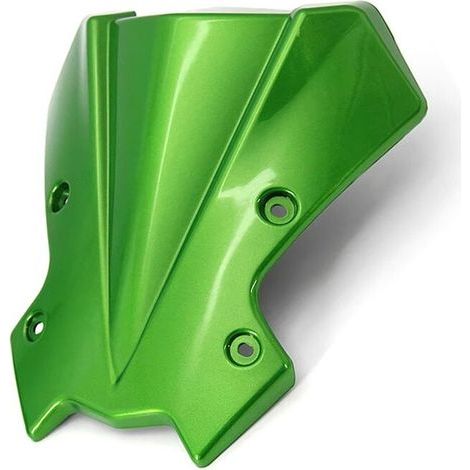 Pare-brise, visière solaire, diffuseur et carénage verts pour les motos Z650 et Z900 (modèles 2020-2022). (1/5)