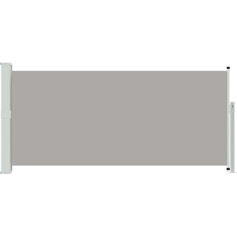 Tenda da Sole Laterale Retrattile 140 x 314 cm Grigia vidaXL (1/5)