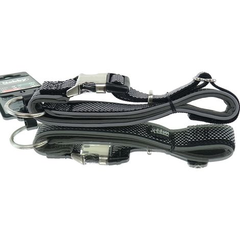 Nobby® Hunde Halsband Classic Preno Royal Schwarz Größe S - M (1/3)