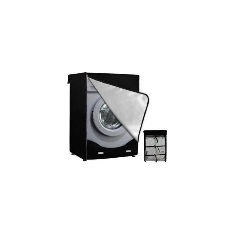 Housse de protection pour machine à laver à chargement par l’avant - Imperméable, Résistante à la poussière XL(60x64x85CM) Noir—— (1/5)