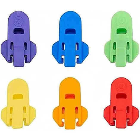 Lot de 6 Protecteurs de Canette Colorés, Ouvre-Boîte Multifonctionnel et Couvercles pour Canettes de Soda, Manuel en Plastique pour Bière, Coca ou Boissons Gazeuses (1/5)