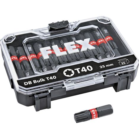 Flex Bit-Box DB Bulk T40, 25 Stück (1/2)