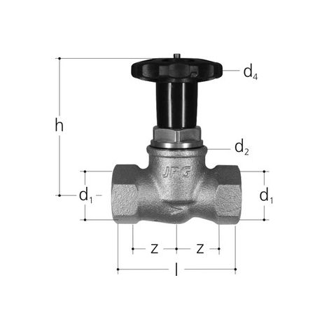 LegioStop GSV 1/2" PN16