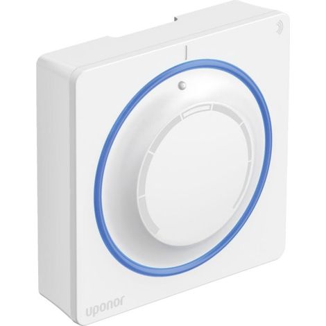 Sonde d&39ambiance sans fil Uponor Smatrix Wave 1086981 blanc pur RAL9016, T-165 POD, pour détection de température