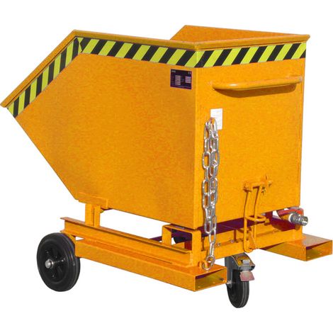 Bauer Südlohn chip van SKW-ET 400, peint, jaune-orange