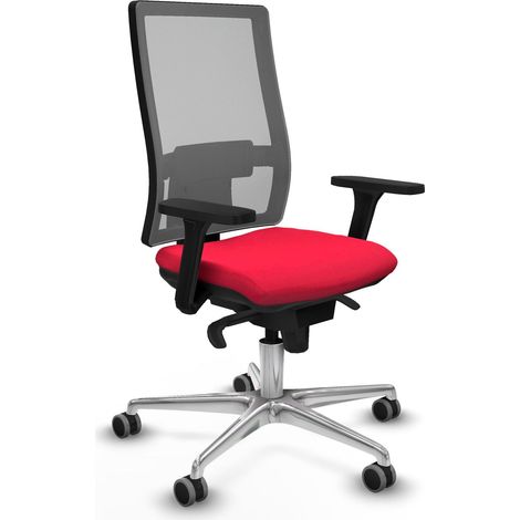 Piqueras y Crespo Horna Silla de oficina roja confortable