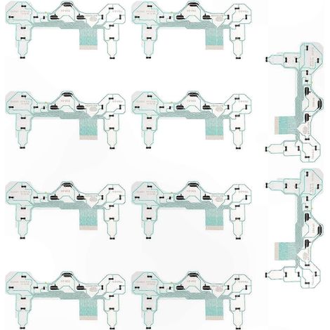 Clavier à membrane conductrice SA1Q42A, nappe flexible PCB pour télécommande de vibration, boutons de remplacement, carte de circuit imprimé, ruban adhésif conducteur. (1/4)