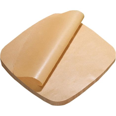 Lot de 100 papiers sulfurisés pour friteuse à air, carrés perforés et non poreux, anti-adhésifs pour four et cuisson (1/5)