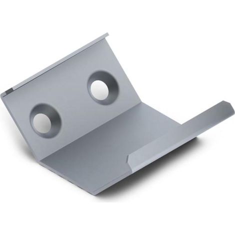 Soporte de montaje para – perfil para cinta LED alu-corner – acero con muelle – Plata Velleman MC-E2