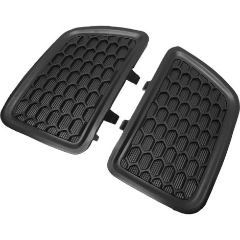 ABS-Kunststoff Kühlergrill-Abdeckung, Abschlepphaken Lochstopfen Set, Vorne Stoßfänger Einsätze, für 2014-2016 SUV Untere Gitterabdeckung (1/5)