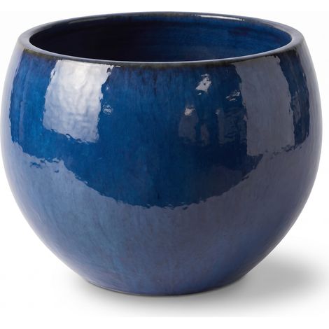 Macetero MOZART 56x42cm azul azur