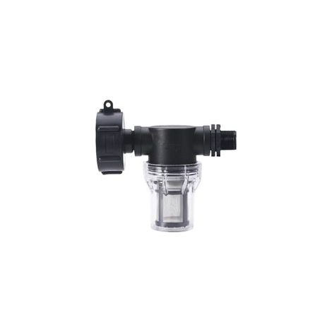 Récupérateur d'eau de pluie - Réservoir de 1 000 litres avec filtre, raccord pour tuyau d'arrosage S60 x 6 3/4" (24 mm x 20 mm) (1/4)