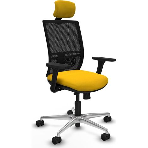 Bürostuhl piqueras y crespo Yunquera schwarz Schaumstoff hoher Dichte (1/2)