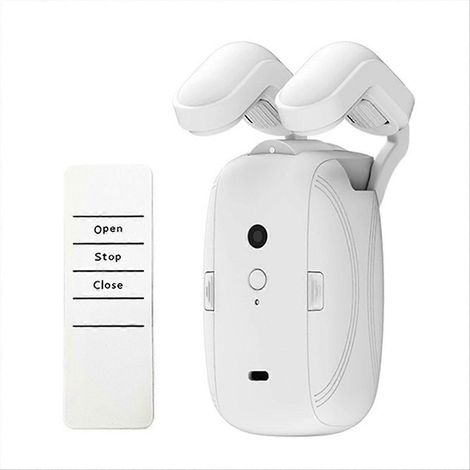 Rail de tringle romaine robotisé pour rideaux intelligents, ouvre-rideaux automatique (1/5)