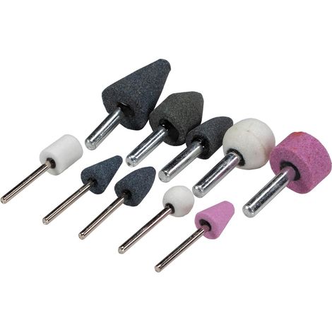 Schleifkörper Satz Schleifstifte rund kegel oval Ser für Bohrmaschine Multitool (1/3)