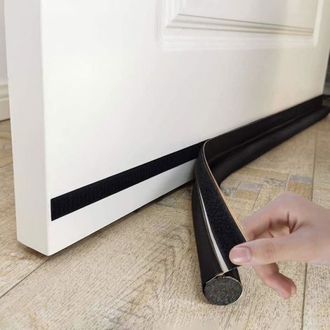 Door Fond Joint De Porte, Bas De Porte Unilatéral Isolant,Joint de Porte Interieur Universel,Calfeutrage Bas De (1/5)