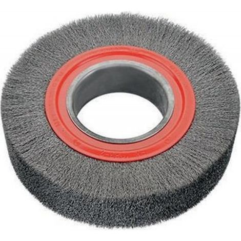 OSBORN Rundbürste Ø 250 mm Bohrung Ø100 mmDrahtstärke 0,5 mm Stahldraht ohne Achsscheiben 3600 min-¹ (1/4)