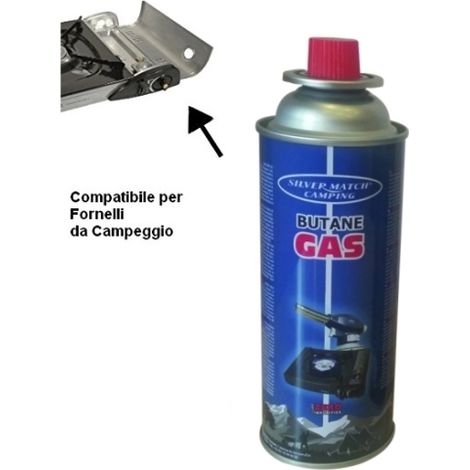 Cartuccia/Bombola/Bomboletta gas Butano 220g - SilverMatch
