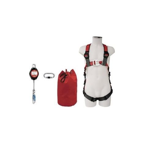 Set  de  protección  anticaída  para  plataformas  elevadoras  EN  363  4  piezas.  MAS (1/3)