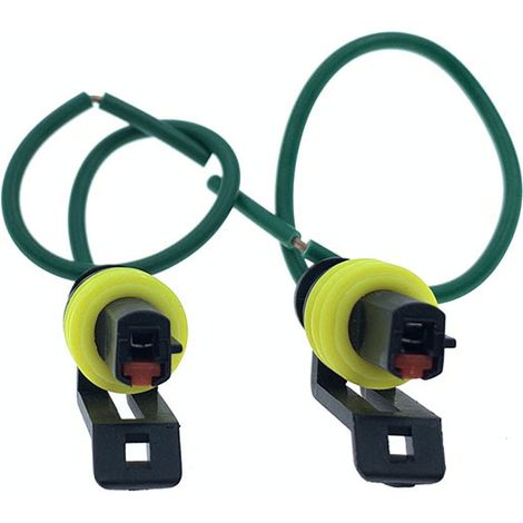 Wasserdichter Kfz-Stecker, AMP-Wippschalter, Kabel, kleine Hupe, Stecker mit Kabel für Elektrofahrrad -- JB1011-1P