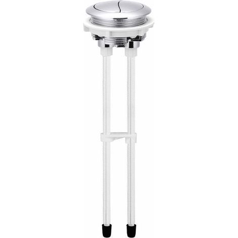 Bouton poussoir pour toilettes, filetage de 48 mm, bouton de chasse d'eau réglable, compatible avec Glacier Bay, AquaSource et Project Source (1/5)