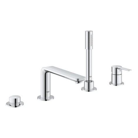 Grohe Lineare - Grifo para borde de bañera, de 4 orificios, cromo 19577001 (1/2)