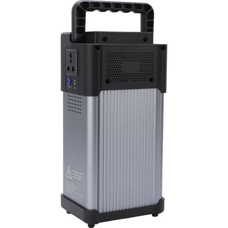Station électrique portable 500W, générateur à batterie de secours, alimentation d'urgence extérieure, prise UE. (1/5)