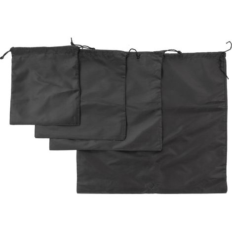 4 Sacs à Cordon Imperméables et Résistants à la Poussière, Grand Format pour Voyage et Rangement (1/5)