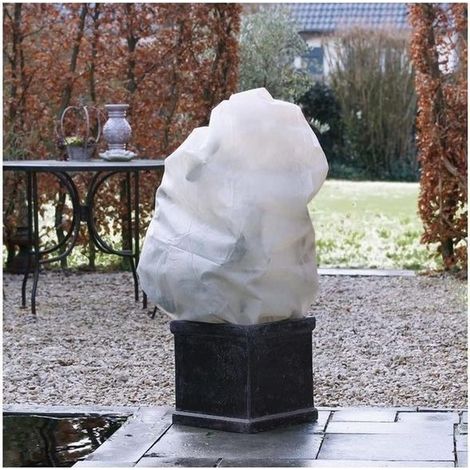 Cubierta antihielo para plantas FLO, modelo 89753, protección invernal, pack de 3 unidades 0,8x0,75m, resistente, reutilizable y fácil de usar