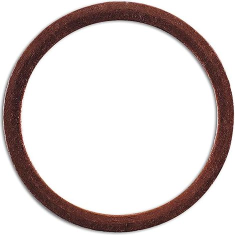 atelier consommables 36787.0 d'huile avec rondelle en cuivre 18 x 22 x 1,5 mm-Lot de 10 (1/2)