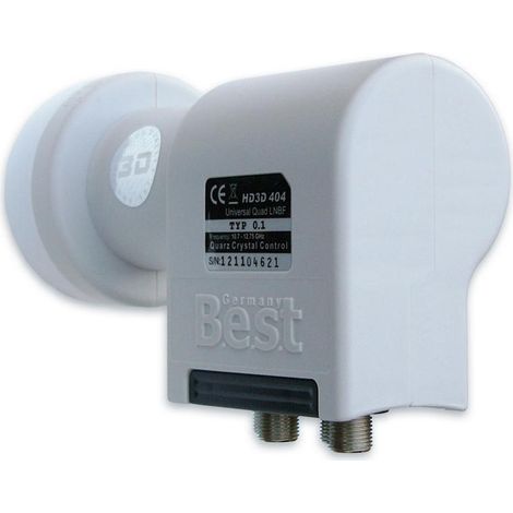 LNB Quad BEST GERMANY HG404 Full HD Gain 70dB