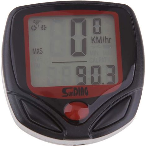 Compteur de vitesse/compte-tours pour moto - Écran LCD numérique (1/5)