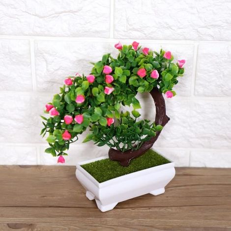 Plante artificielle - HURRISE - Bonsaï - Aspect réaliste - Durable - Décoration intérieure-Ywey (1/5)